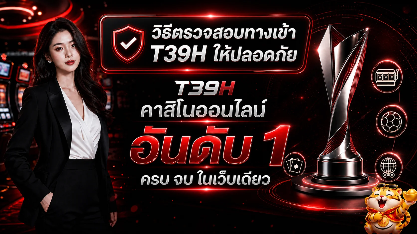 T39H ทางเข้า วิธีตรวจเว็บจริงก่อนเข้าสู่ระบบ